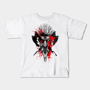 Tree face Kids T-Shirt